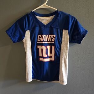 Kids Blue Giants Sports Flag Football Jersey